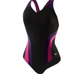 Speedo Women's flow active One Piece Swimsuit 10